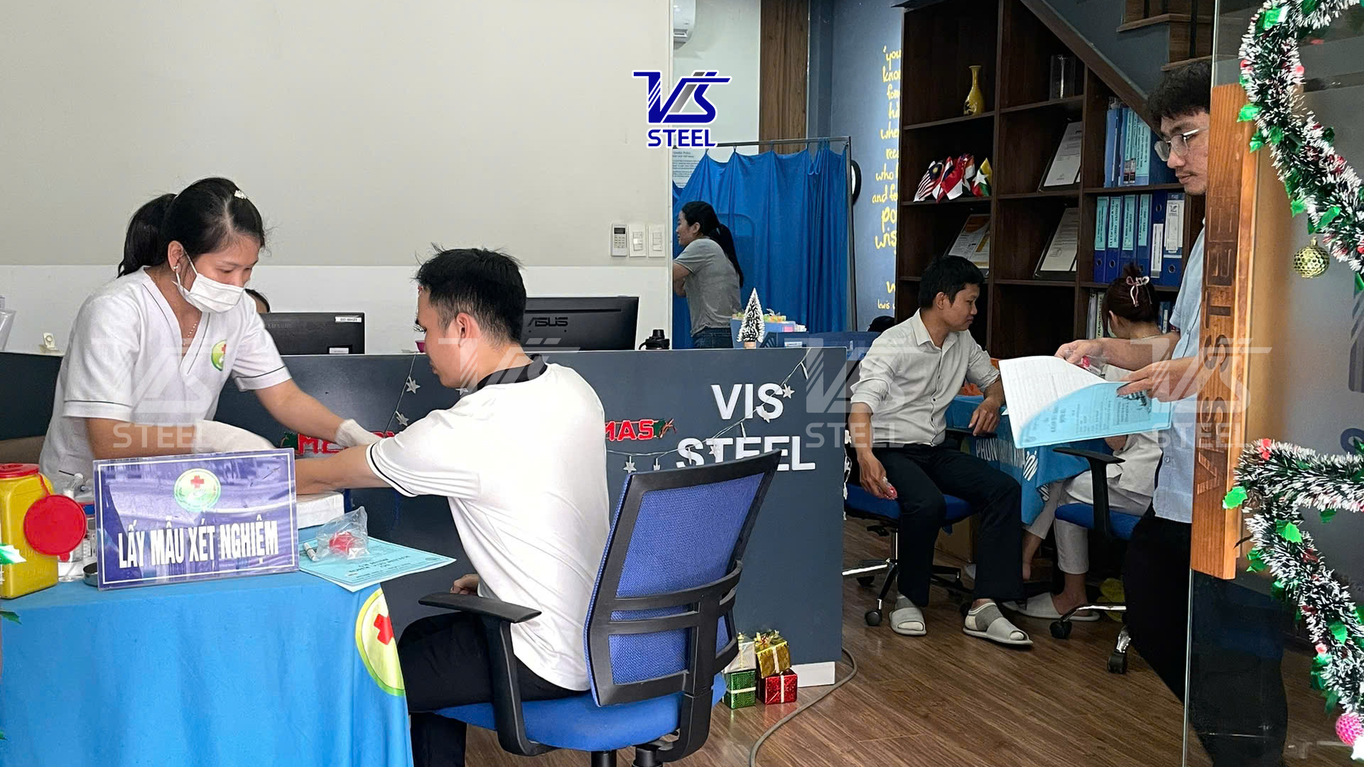 Chăm sóc sức khỏe nhân viên – Đầu tư cho tương lai bền vững của VIS STEEL